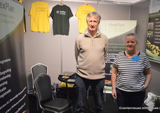 Dirk Jan Binnendijk en Annemiek Bosma, die al vele jaren tuinbouwadvies geven